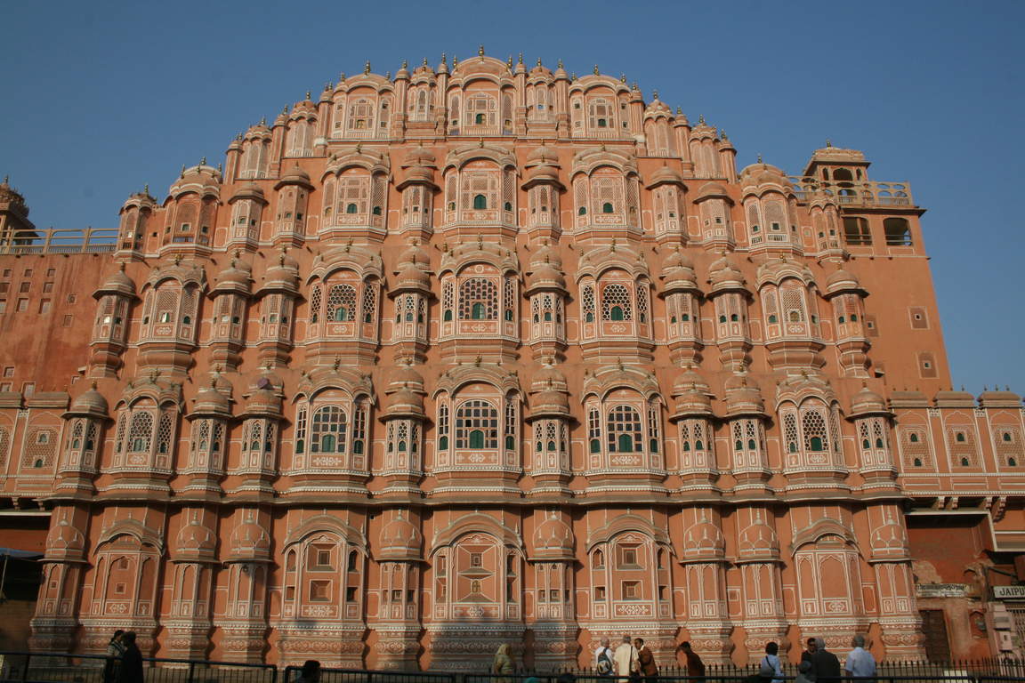 Palacio del Viento, Jaipur. Fuente: Wikipedia